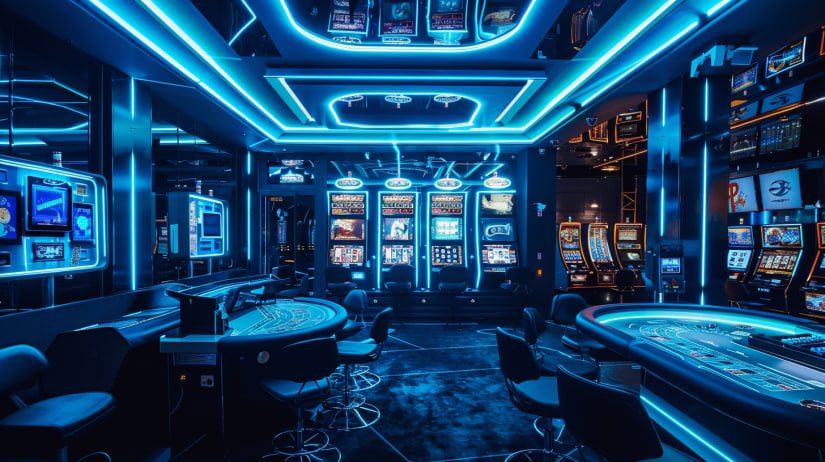 Slot game library showing multiple titles